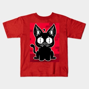 Back alley cat Kids T-Shirt